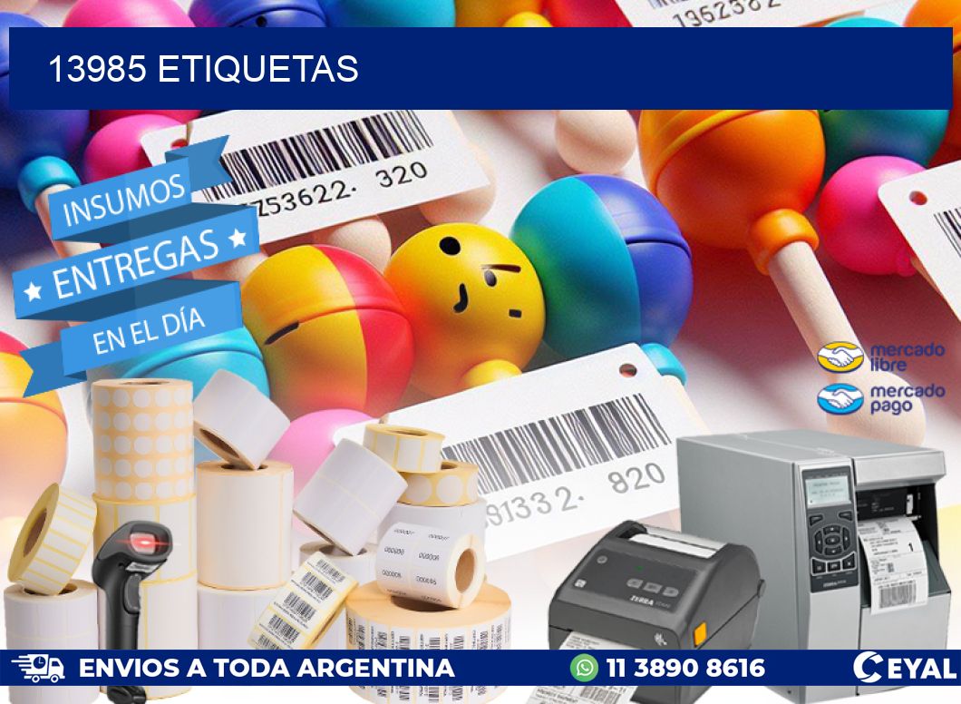 13985 ETIQUETAS