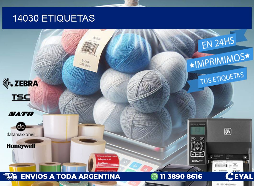 14030 ETIQUETAS