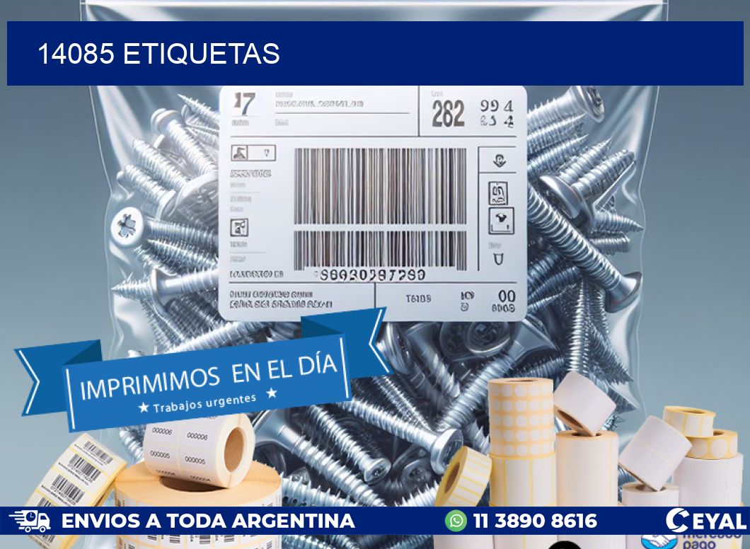 14085 ETIQUETAS