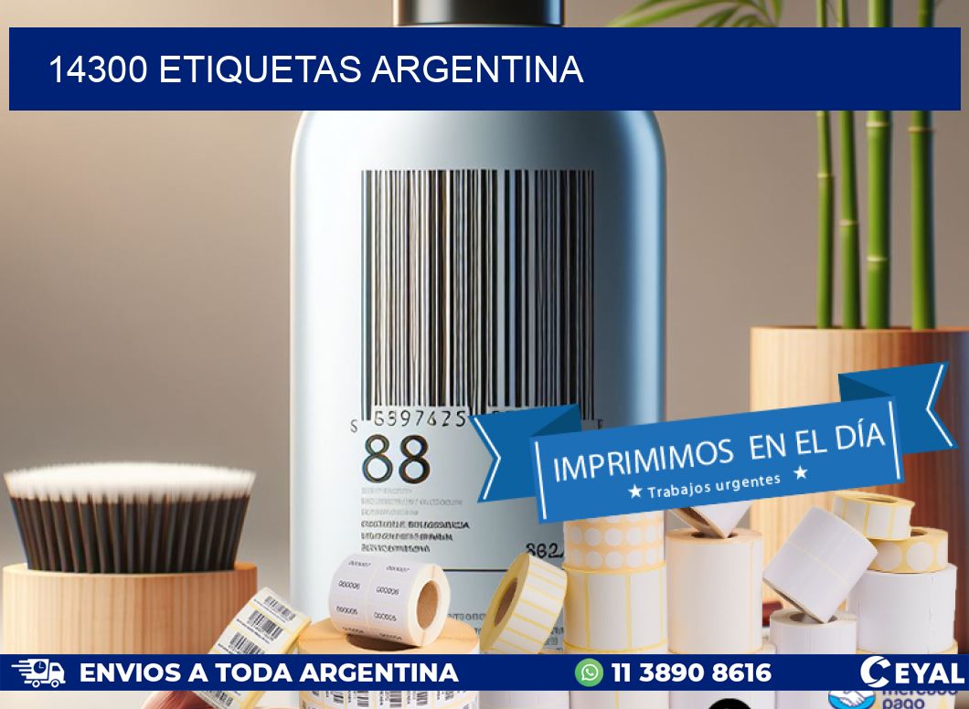 14300 ETIQUETAS ARGENTINA