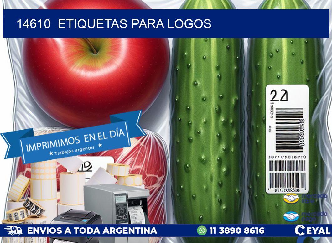 14610  ETIQUETAS PARA LOGOS