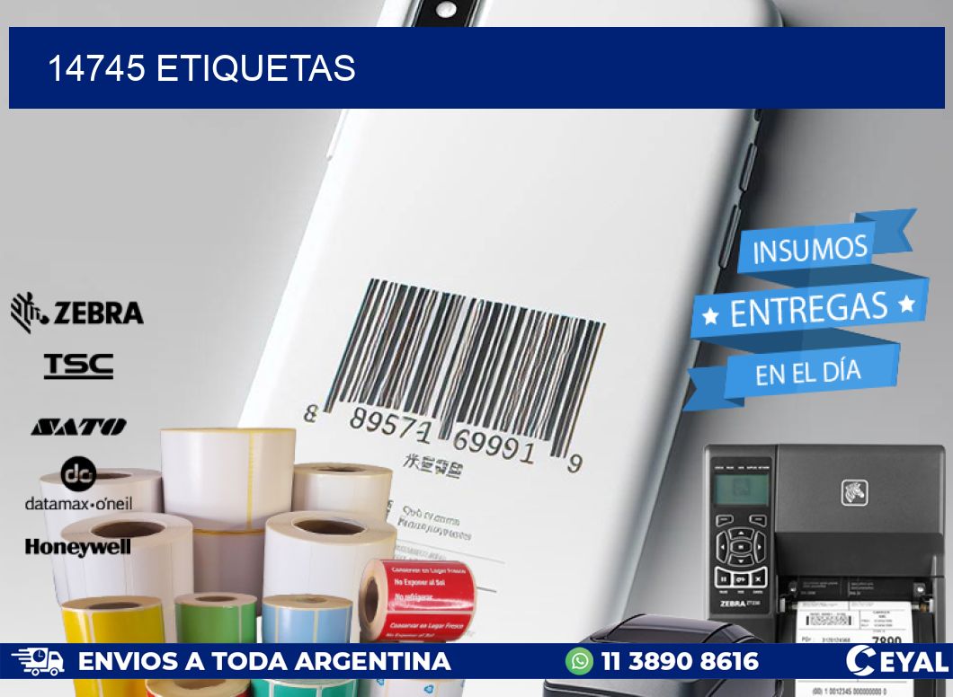 14745 ETIQUETAS