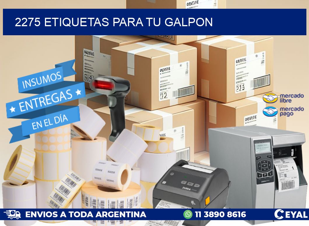 2275 ETIQUETAS PARA TU GALPON