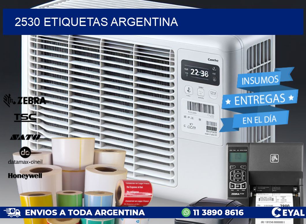 2530 ETIQUETAS ARGENTINA