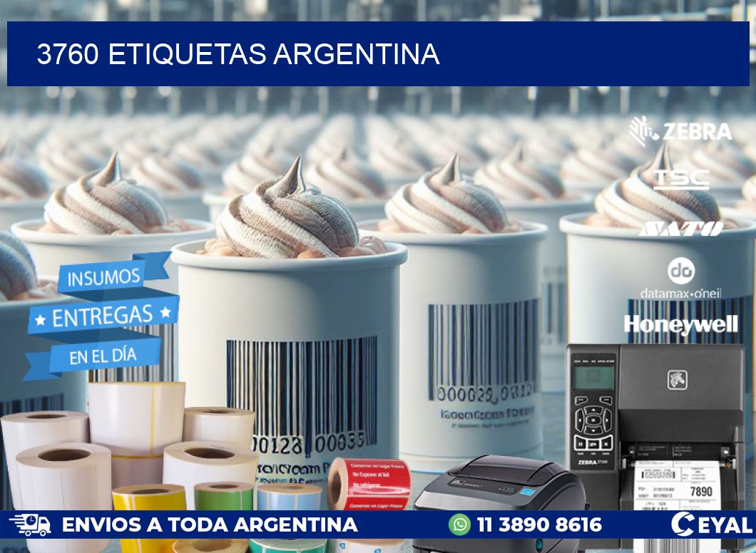 3760 ETIQUETAS ARGENTINA