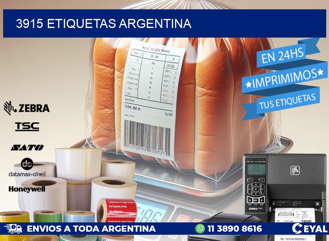 3915 ETIQUETAS ARGENTINA