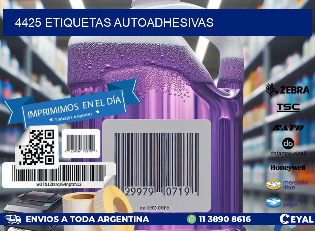4425 ETIQUETAS AUTOADHESIVAS