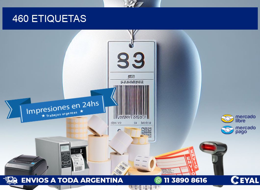 460 ETIQUETAS