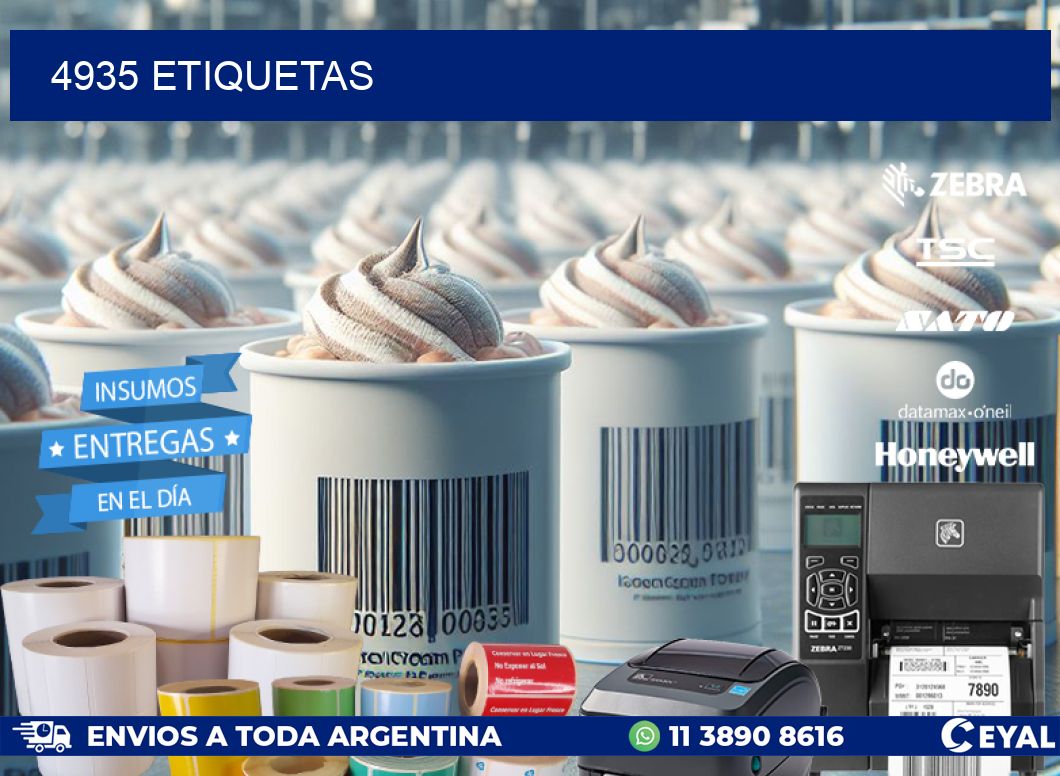 4935 ETIQUETAS