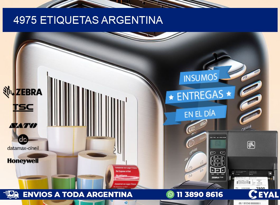 4975 ETIQUETAS ARGENTINA