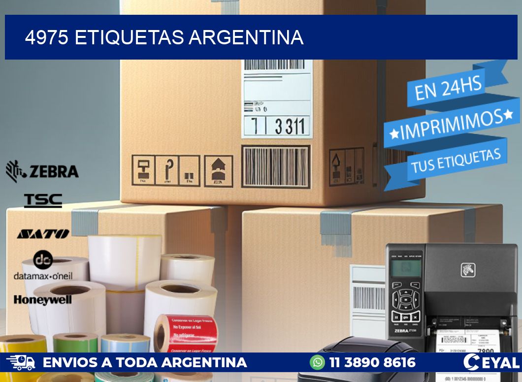 4975 ETIQUETAS ARGENTINA
