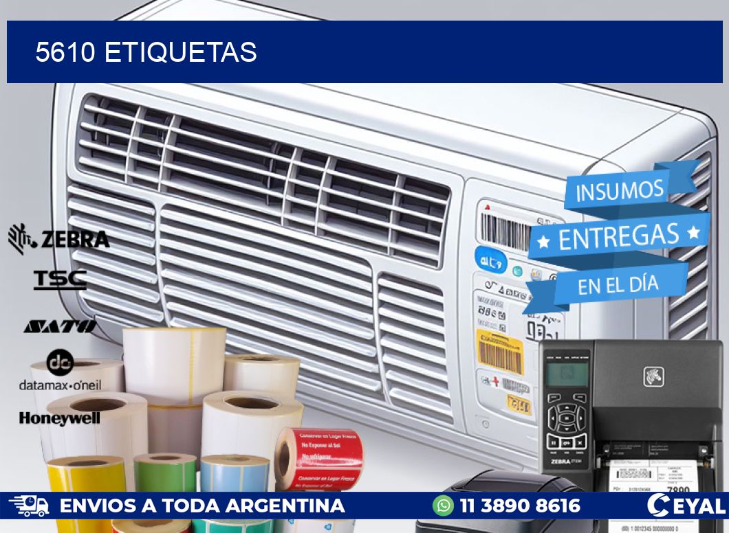 5610 ETIQUETAS