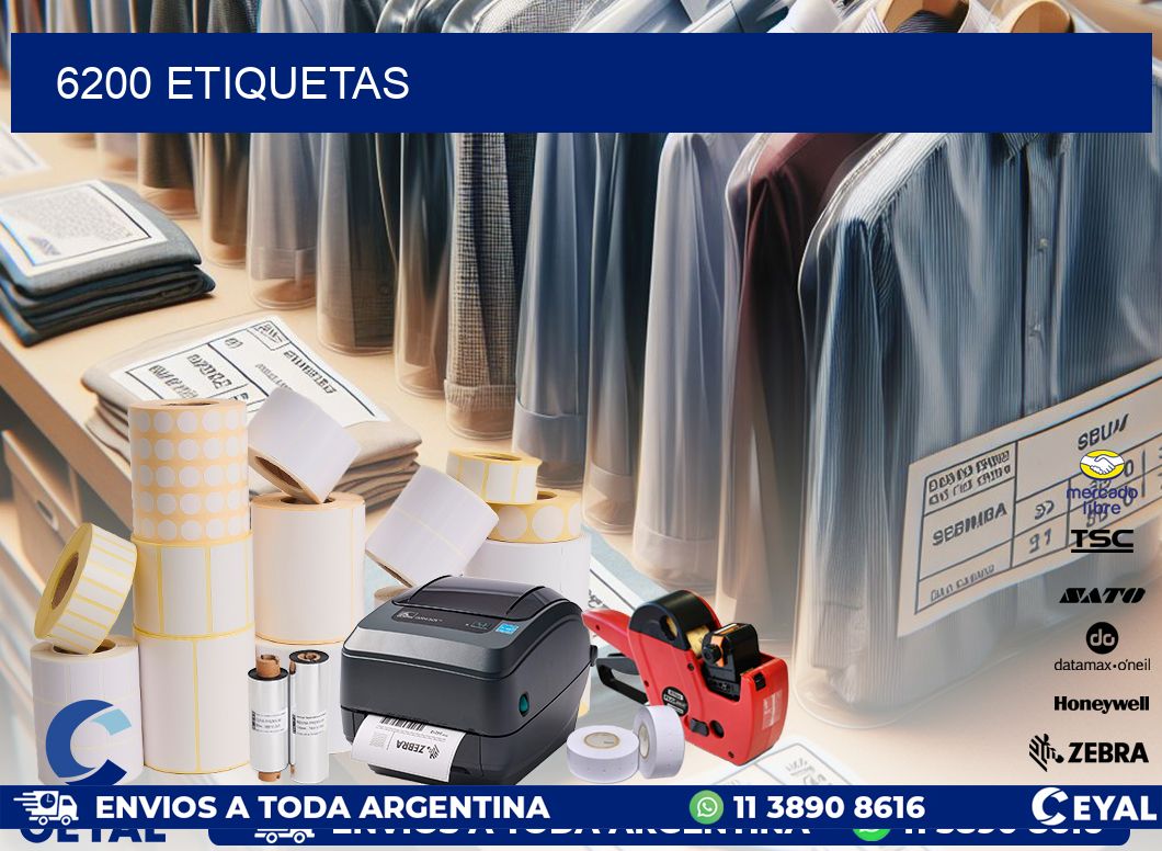 6200 ETIQUETAS