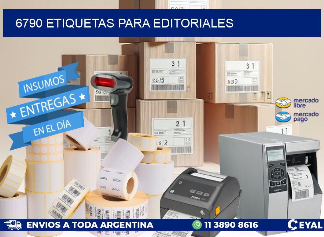 6790 ETIQUETAS PARA EDITORIALES