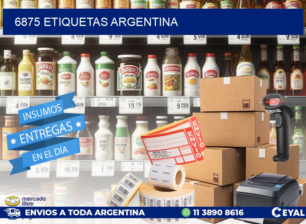 6875 ETIQUETAS ARGENTINA