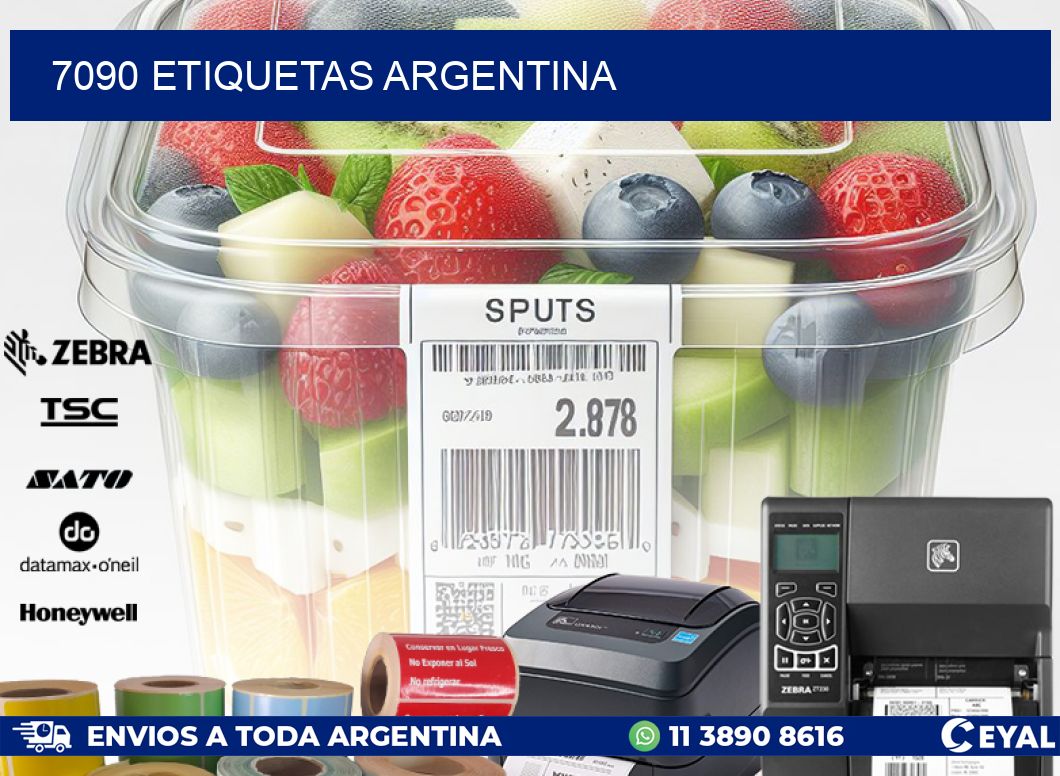 7090 ETIQUETAS ARGENTINA