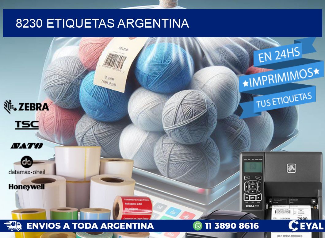 8230 ETIQUETAS ARGENTINA