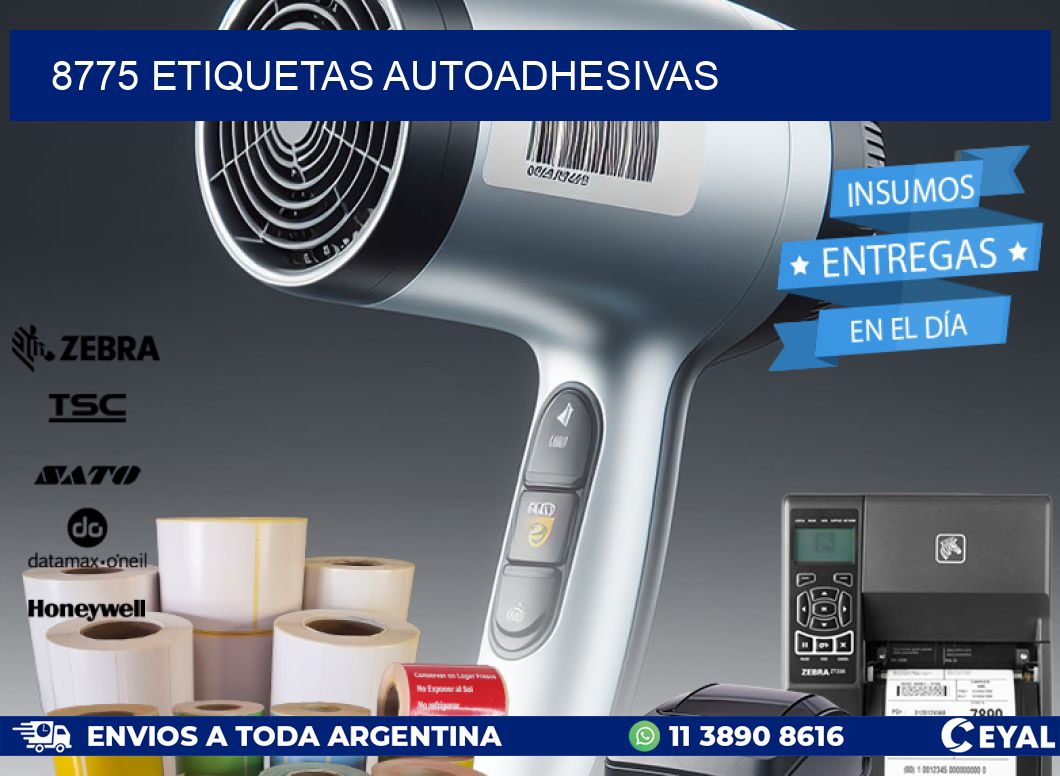 8775 ETIQUETAS AUTOADHESIVAS