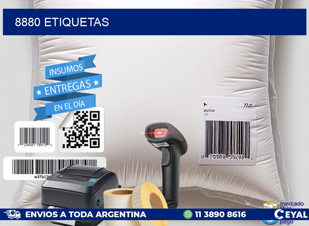 8880 ETIQUETAS