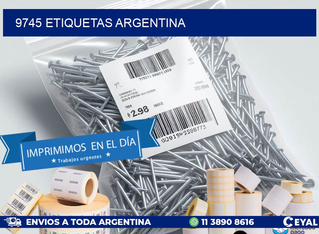 9745 ETIQUETAS ARGENTINA