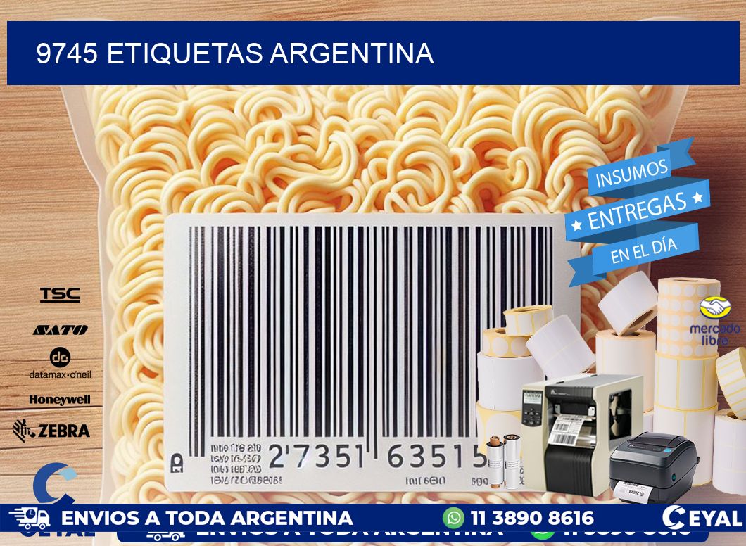 9745 ETIQUETAS ARGENTINA