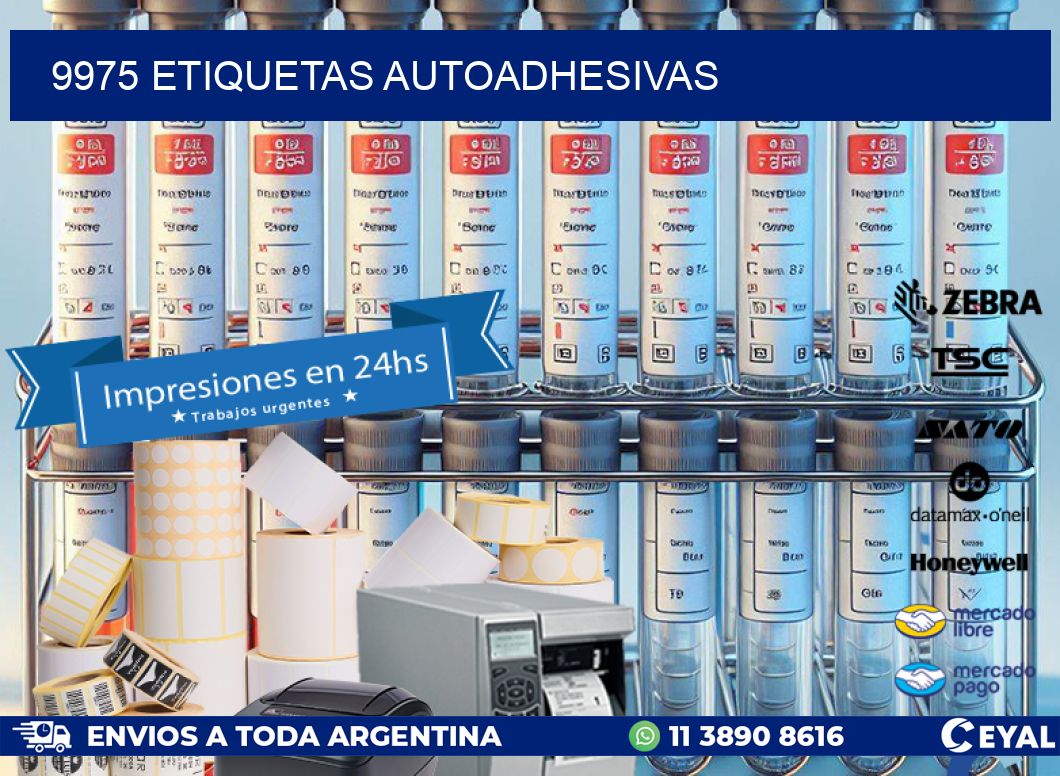 9975 ETIQUETAS AUTOADHESIVAS
