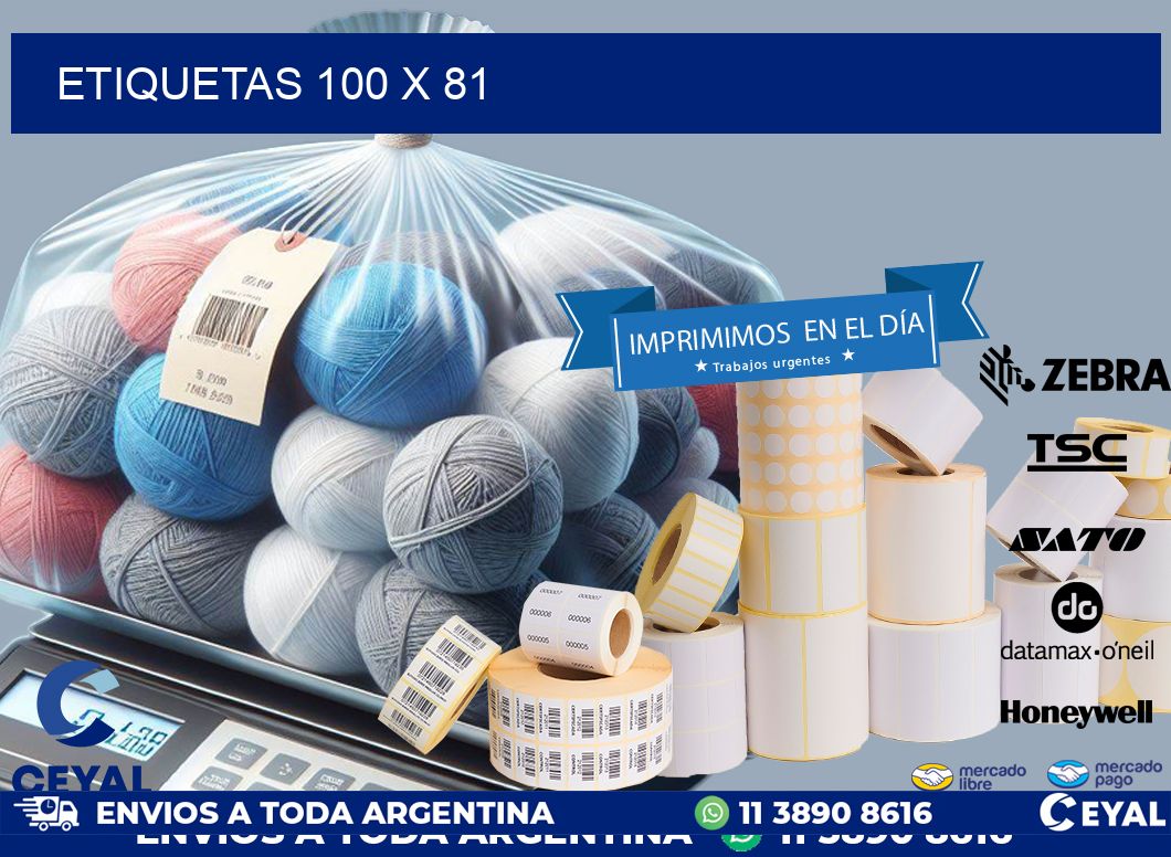 ETIQUETAS 100 x 81
