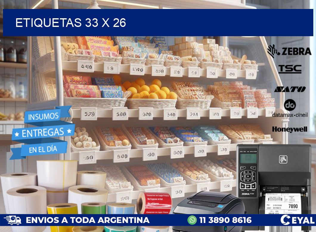 ETIQUETAS 33 x 26