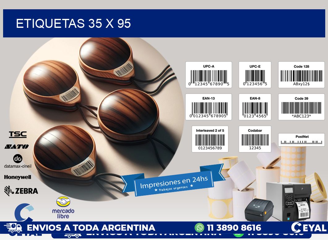 ETIQUETAS 35 x 95