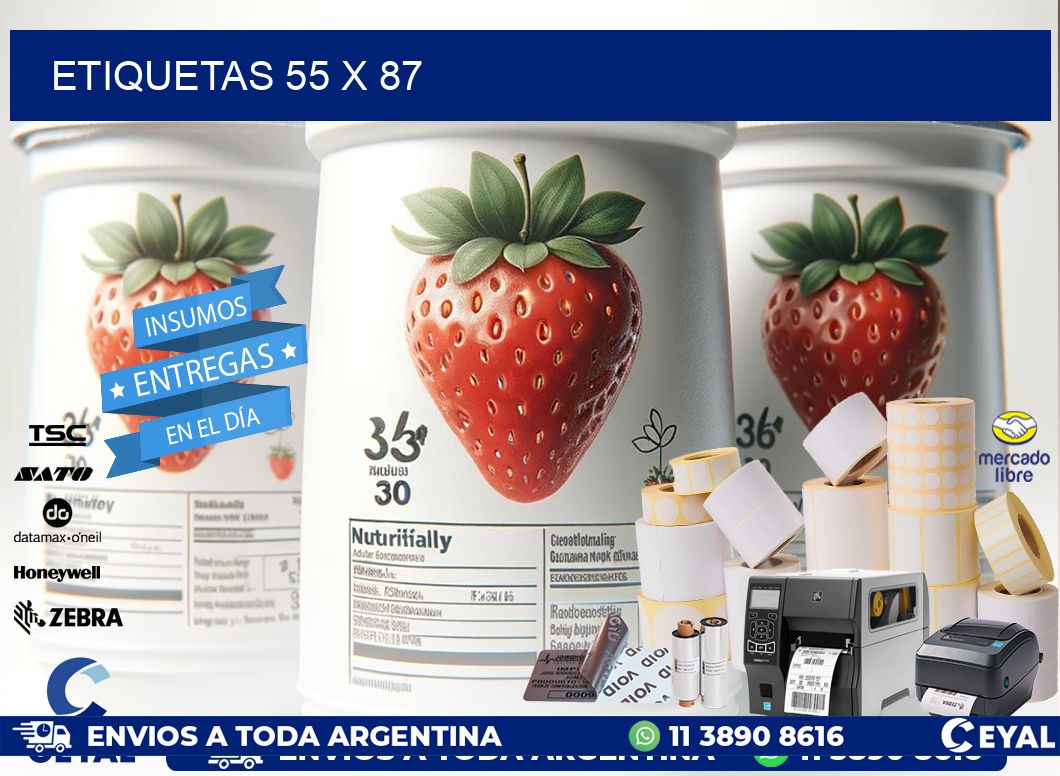 ETIQUETAS 55 x 87