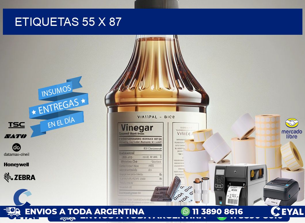 ETIQUETAS 55 x 87