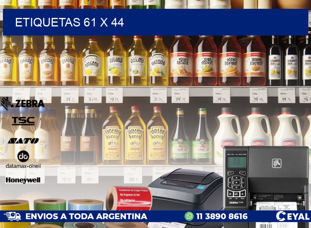 ETIQUETAS 61 x 44