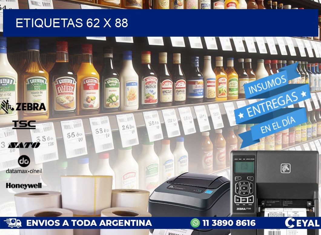 ETIQUETAS 62 x 88