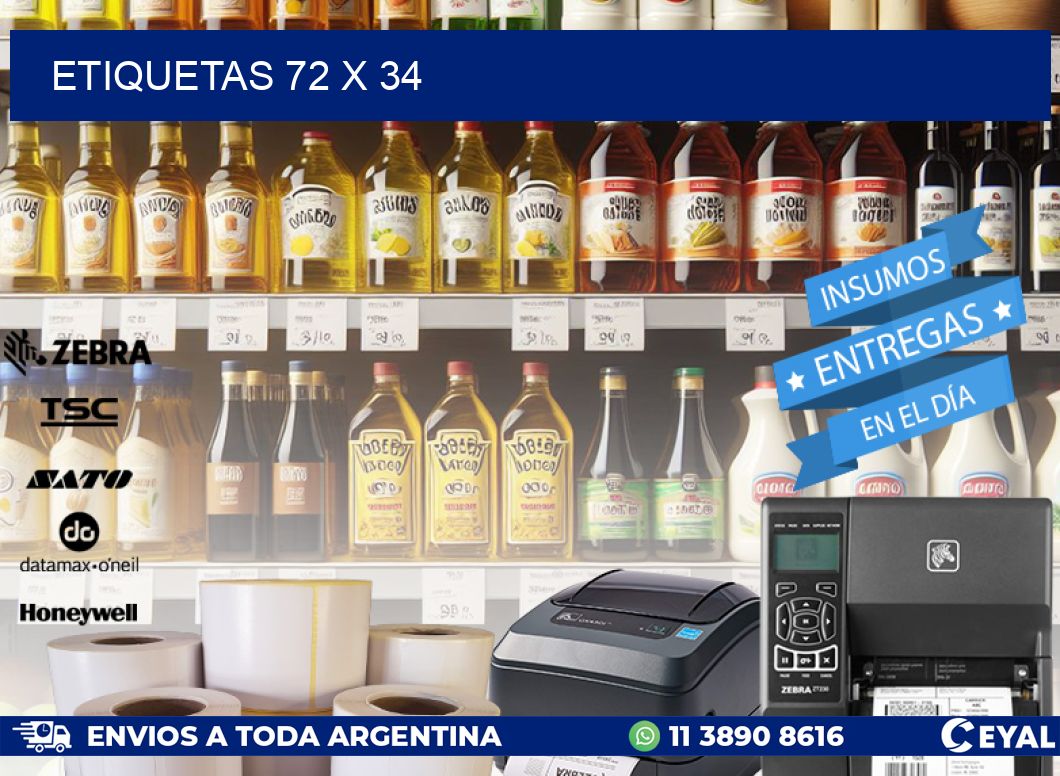 ETIQUETAS 72 x 34
