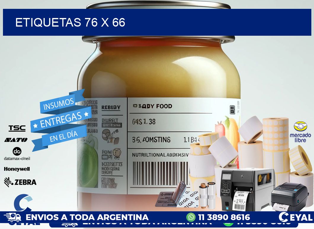 ETIQUETAS 76 x 66