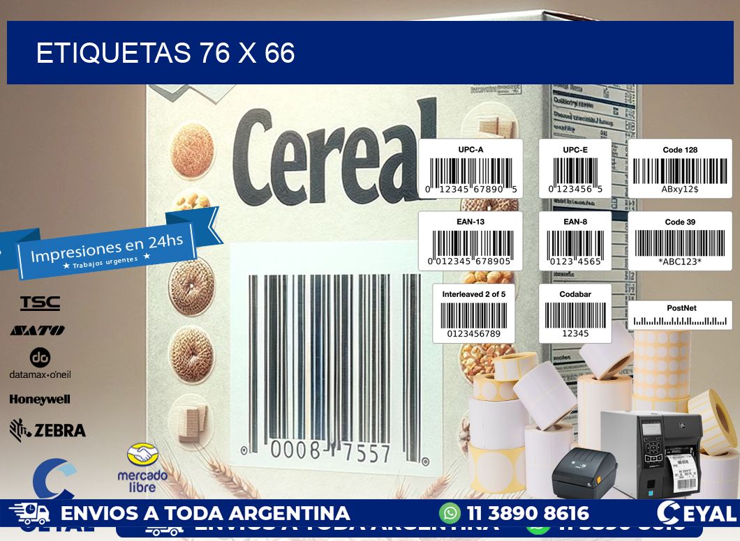 ETIQUETAS 76 x 66