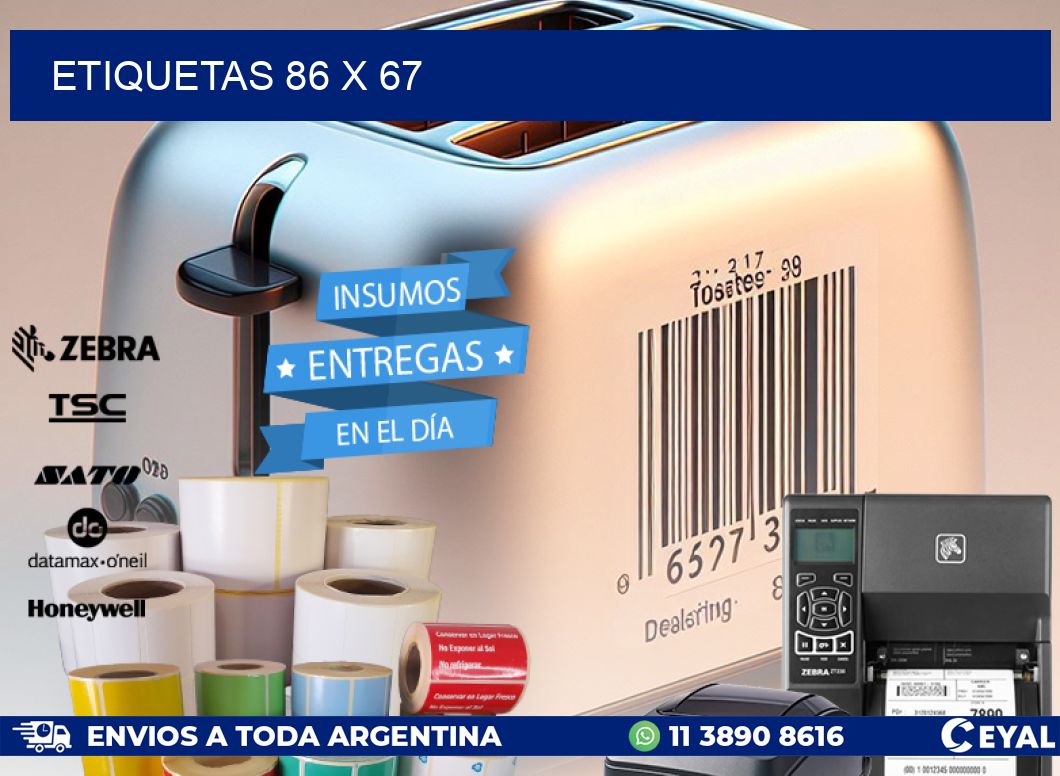 ETIQUETAS 86 x 67
