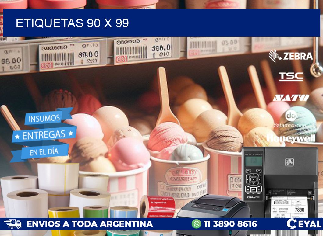 ETIQUETAS 90 x 99