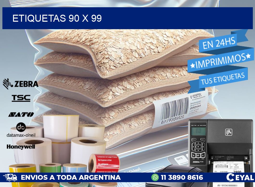 ETIQUETAS 90 x 99