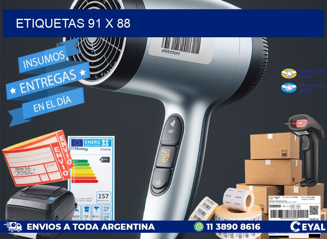 ETIQUETAS 91 x 88