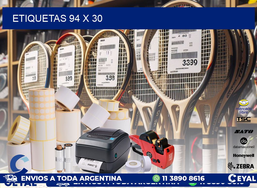 ETIQUETAS 94 x 30
