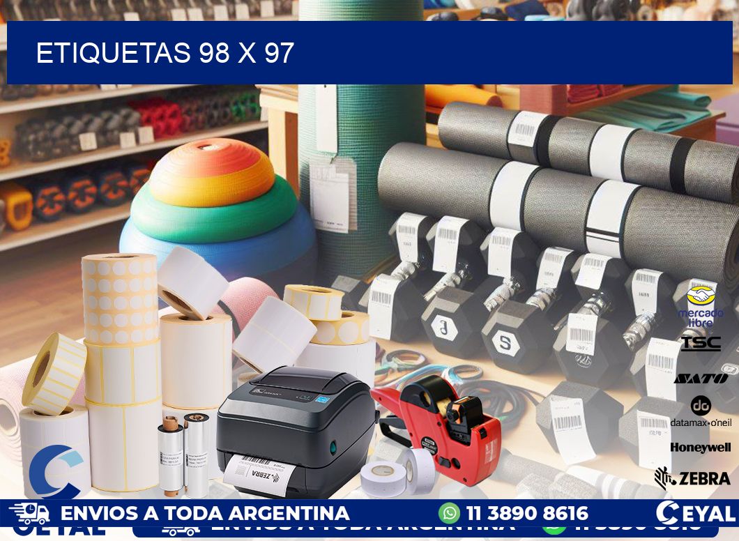 ETIQUETAS 98 x 97