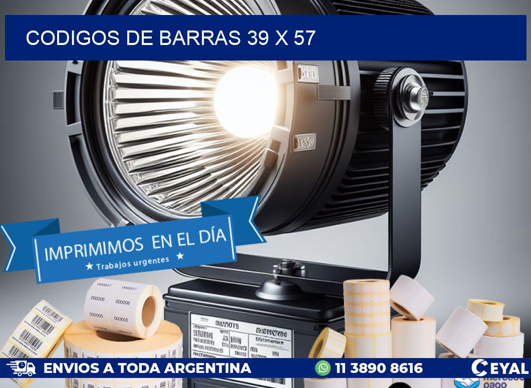 codigos de barras 39 x 57