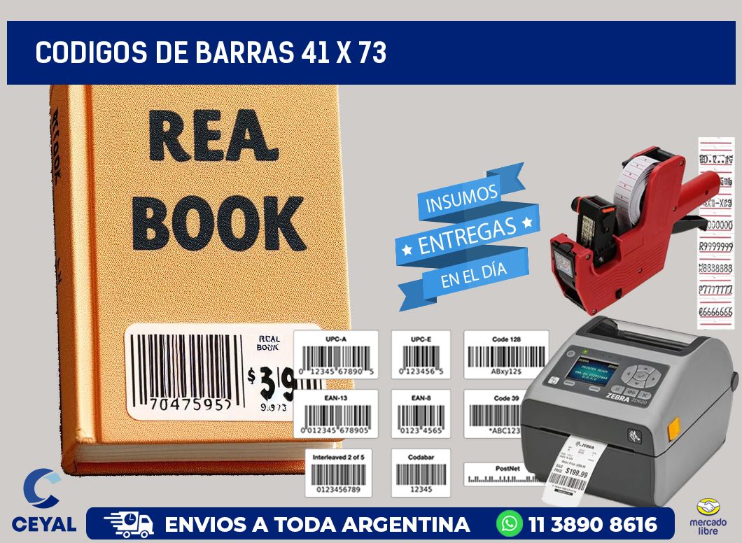 codigos de barras 41 x 73