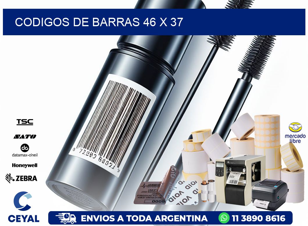 codigos de barras 46 x 37
