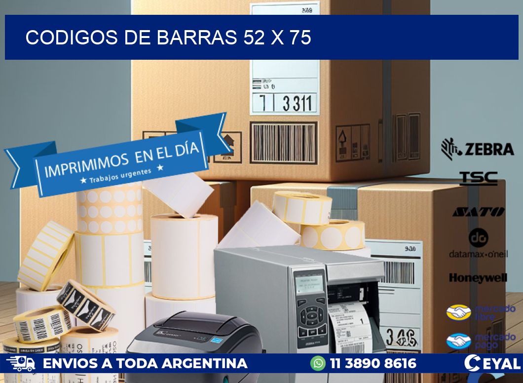codigos de barras 52 x 75