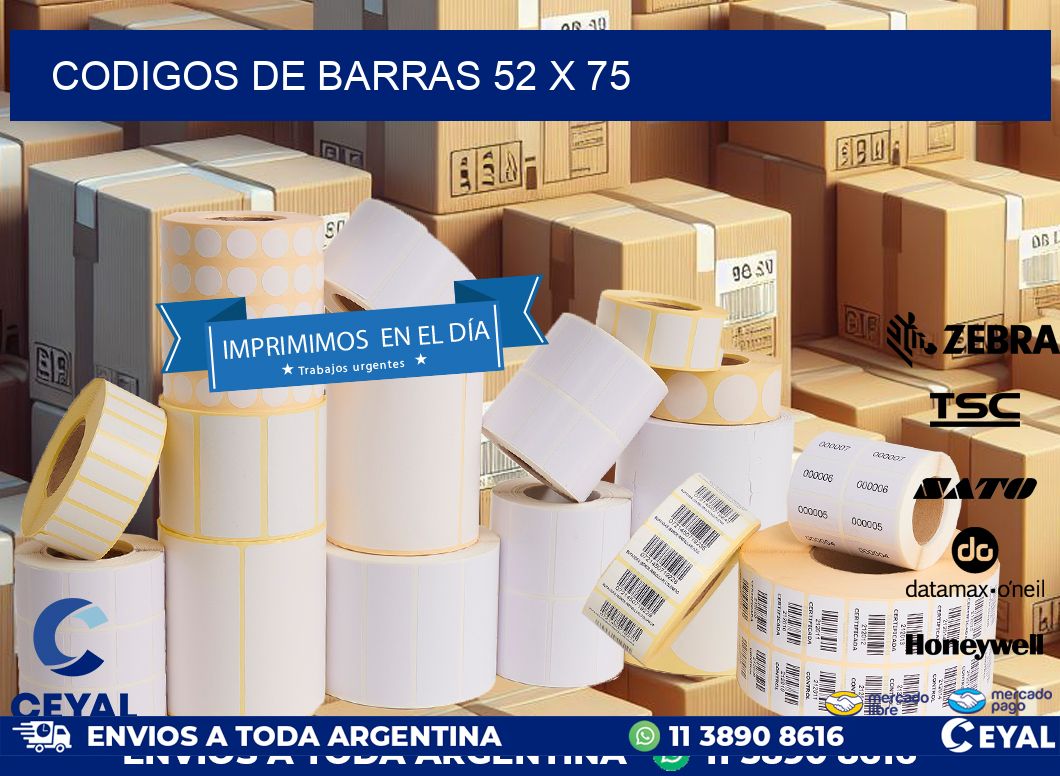 codigos de barras 52 x 75