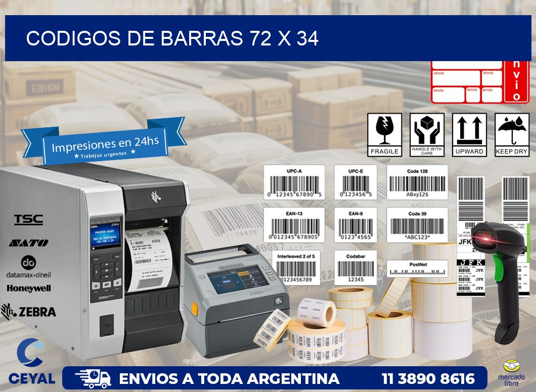 codigos de barras 72 x 34