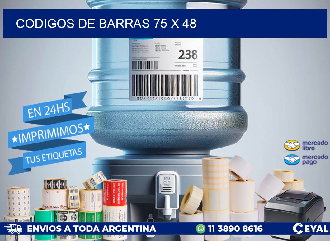 codigos de barras 75 x 48