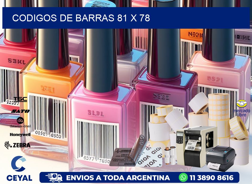 codigos de barras 81 x 78